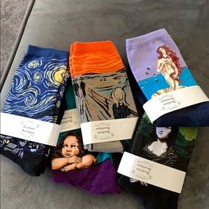 5 pairs of fun socks!